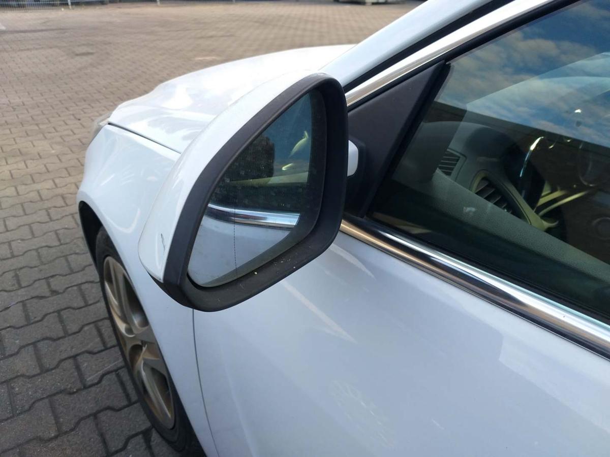 Opel Insignia A original Außenspiegel links elektrisch verstellbar Z40R Schnee Weiss Bj.2011